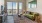 spacious living room with access to private balcony