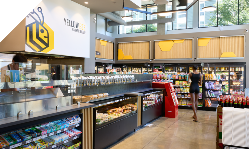 inside Yellow Bee Market & Café